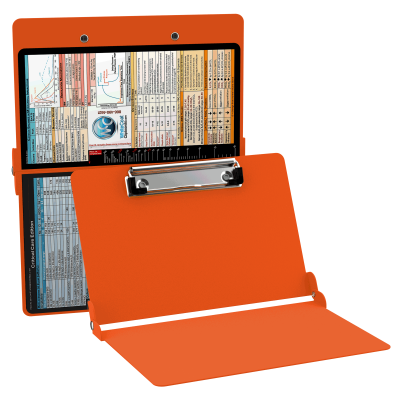 WhiteCoat Clipboard® - Orange Critical Care Edition